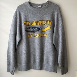 Vintage University of Akron Crewneck - M